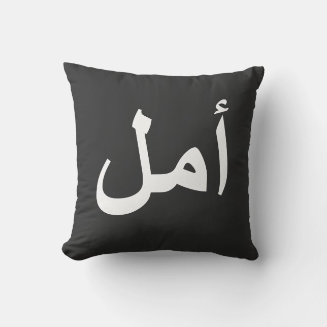 Arabisk kalligrafi kudde (Framsida)
