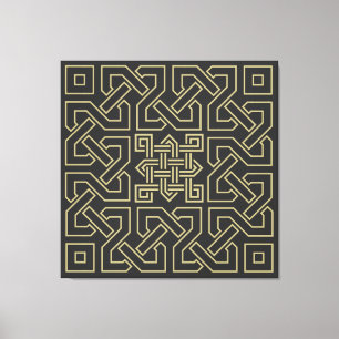 arabisk kalligraphy inslag symbol islamic ornament canvastryck