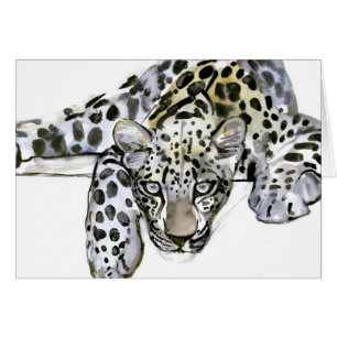 Arabisk Leopard 2008 6 Hälsningskort