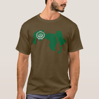 Arabisk ligaflaggakarta tee
