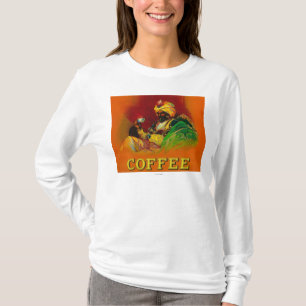 Arabisk mankaffeetikett tee