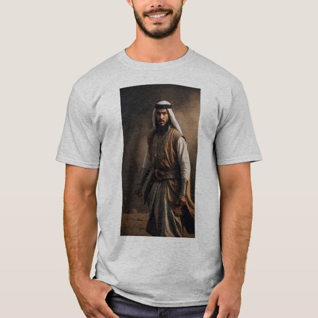 Arabisk mytologi - Obeaten Warrior T Shirt (Framsida)