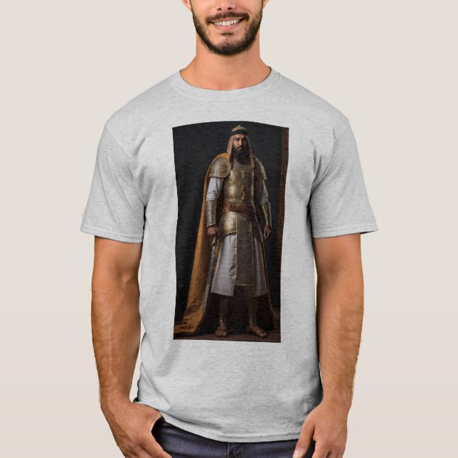 Arabisk mytologi - rättskaffens erövrare t shirt (Framsida)