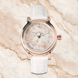 Arabisk numerär kvinnovakt - Ro Guld Gift Idea Armbandsur