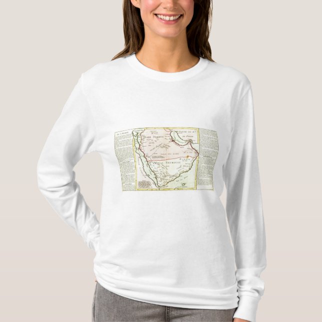 Arabisk peninsula, Saudiarabien T-shirt (Framsida)
