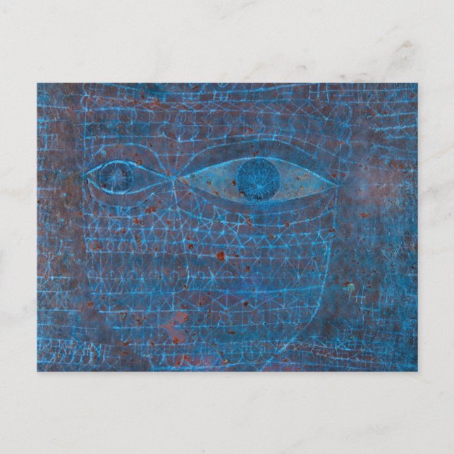 Arabisk prinsessa, 1924 av Paul Klee Vykort (Framsida)