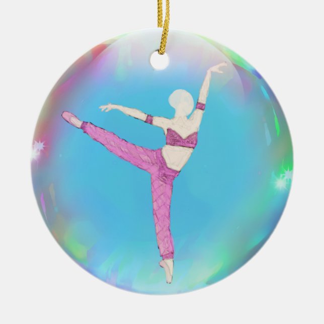 Arabisk prydnad för personlignötknäppare julgransprydnad keramik (Framsidan)