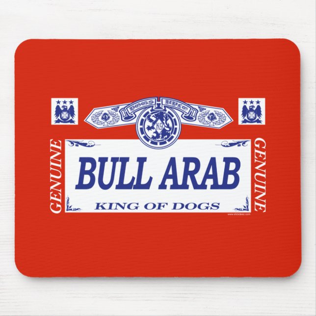 Arabisk tjur musmatta (Framsidan)