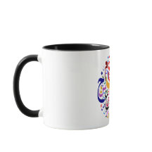 Arabiska alfabet Shuffle Färg