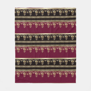 Arabiska antikdekorativa dekorativa öster dekorati fleecefilt