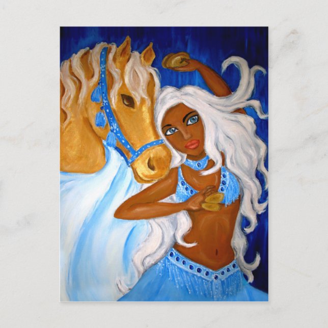 Arabiska blues vykort (Framsida)