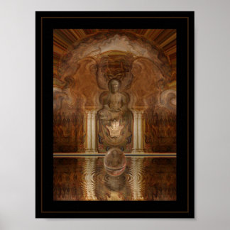 Arabiska Buddha Poster
