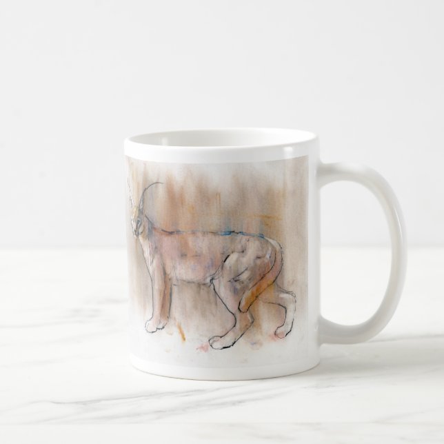 Arabiska Caracal 2009 Kaffemugg (Höger)
