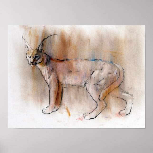 Arabiska Caracal 2009 Poster (Framsidan)