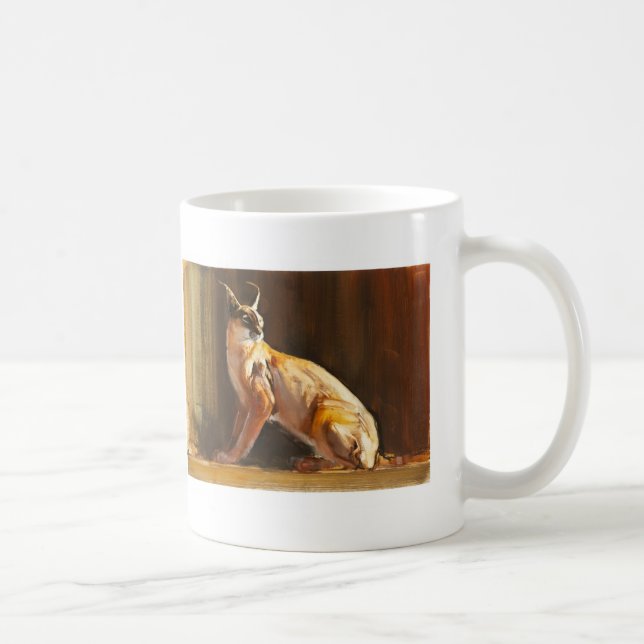 Arabiska Caracal 2010 Kaffemugg (Höger)
