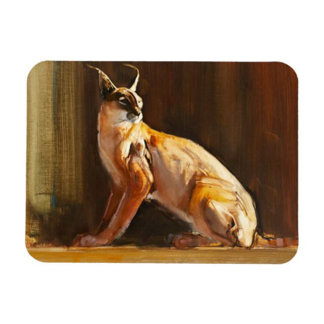 Arabiska Caracal 2010 Magnet (Horisontell)