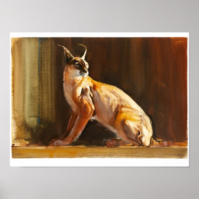 Arabiska Caracal 2010 Poster (Framsidan)