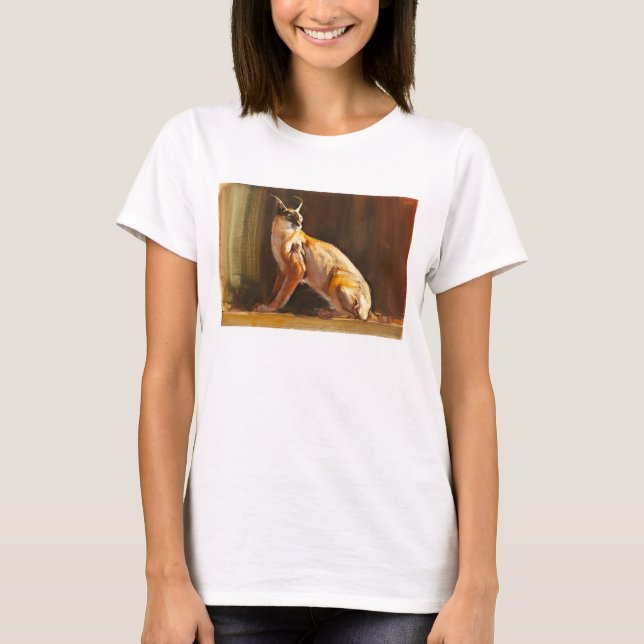 Arabiska Caracal 2010 Tee Shirt (Framsida)