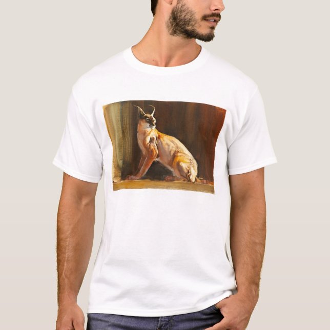 Arabiska Caracal 2010 Tee Shirt (Framsida)