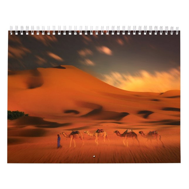 Arabiska Deserts Calendar Kalender (Omslag)