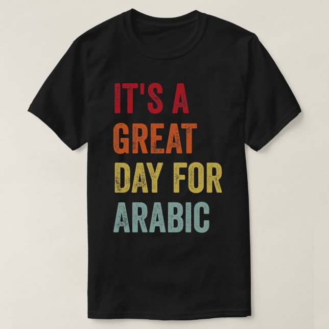 Arabiska entusiaster t shirt (Design framsida)