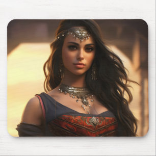 Arabiska Girl Oriental Beauty Musmatta