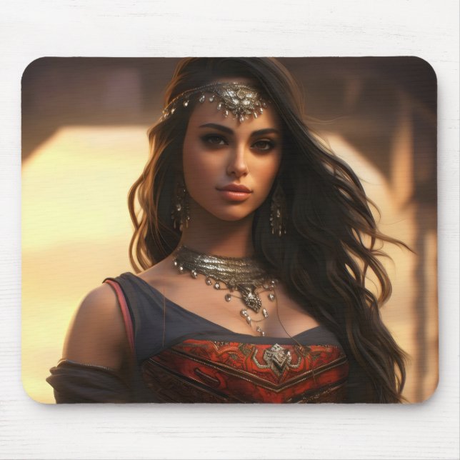 Arabiska Girl Oriental Beauty Musmatta (Framsidan)