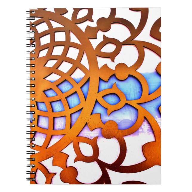 Arabiska Grind Design Anteckningsbok (Framsidan)
