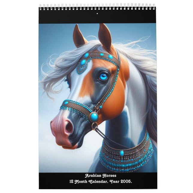 Arabiska hästar 2005 kalender (Omslag)