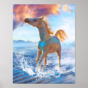 Arabiska hästar av STELLAR ISLAND #1 Poster