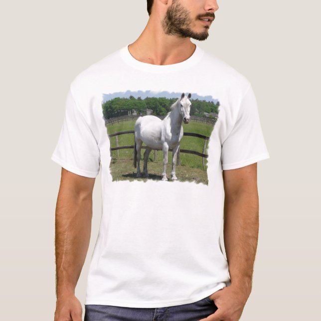 Arabiska hästmanar T-tröja Tee Shirt (Framsida)