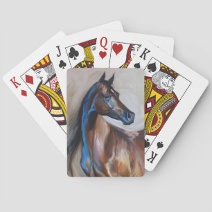 Arabiska Horse Painting Casinokort