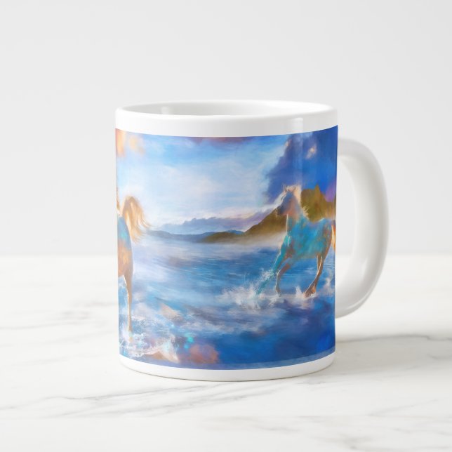 ARABISKA HORSER AV STELLAR ISLAND JUMBO MUGG (Framsida höger)