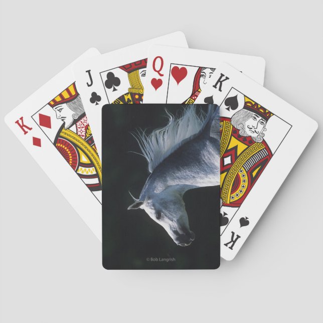 Arabiska horshögtalare 2 casinokort (Baksidan)