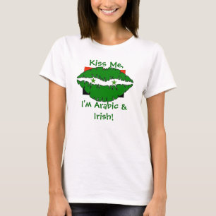 Arabiska & irländska Sts Patrick dag T-shirt