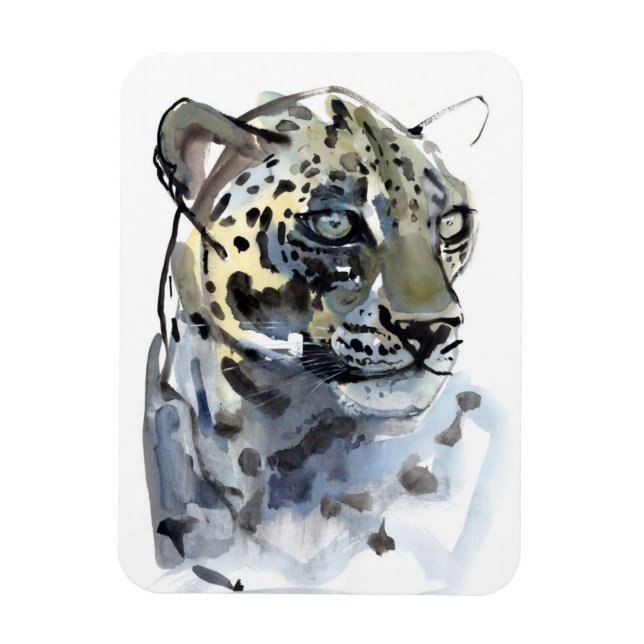 Arabiska Leopard 2008 4 Magnet (Vertikal)