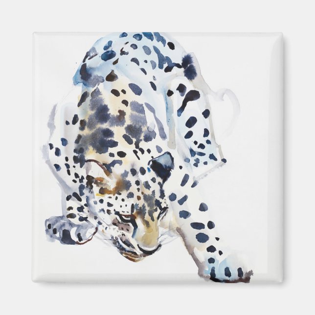 Arabiska Leopard 2008 5 Magnet (Framsidan)