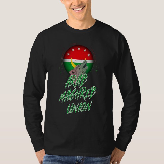 Arabiska Maghrebunionen T Shirt (Framsida)