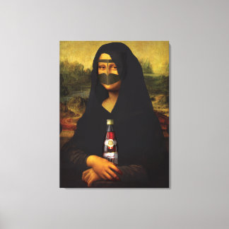 Arabiska Mona Lisa Canvastryck