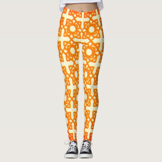 Arabiska mönster-balkar leggings
