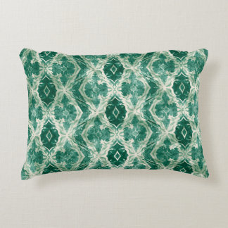 Arabiska Motif Wall Art - Grönt Ornamental Mönster Prydnadskudde