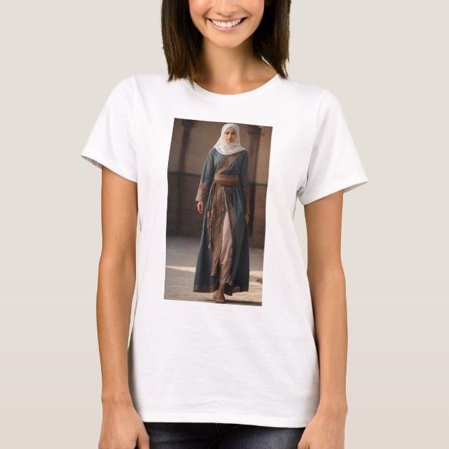 Arabiska mytologi - Warrior Woman T Shirt (Framsida)