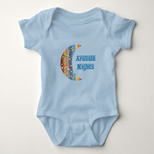 Arabiska nattskärmsdesign för Måne T Shirt