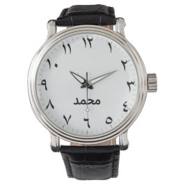 Arabiska nummer Wrist Watch Arabiska Personliga Na Armbandsur