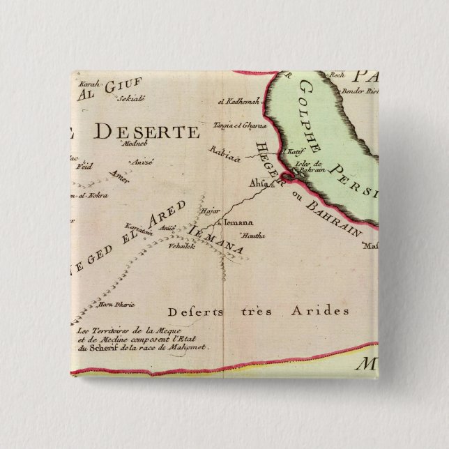 Arabiska Peninsulan, Saudiarabien Knapp (Framsida)