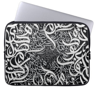arabiska pletter laptop fodral
