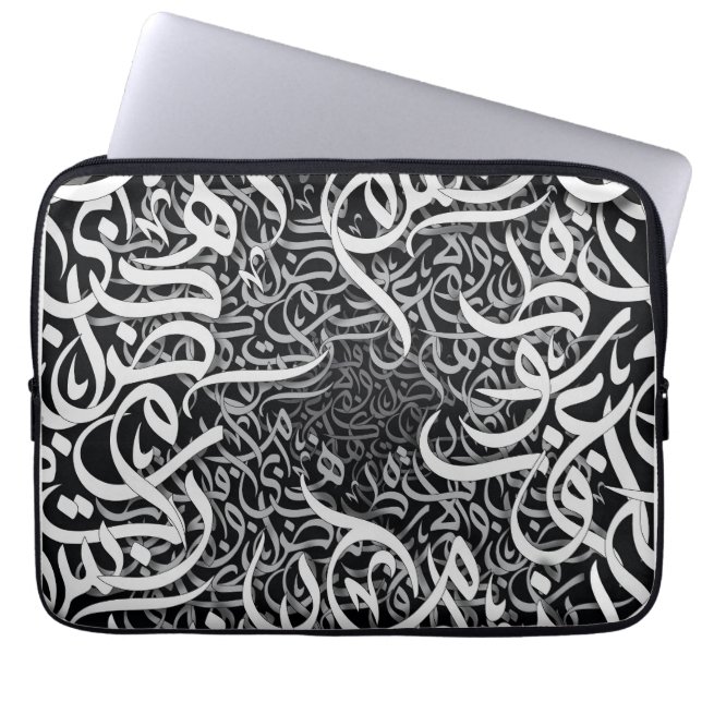 arabiska pletter laptop fodral (Framsidan)