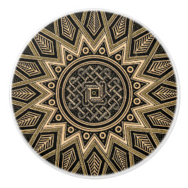 Arabiska retro mönster knopp