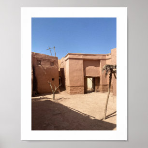Arabiska stil hus poster