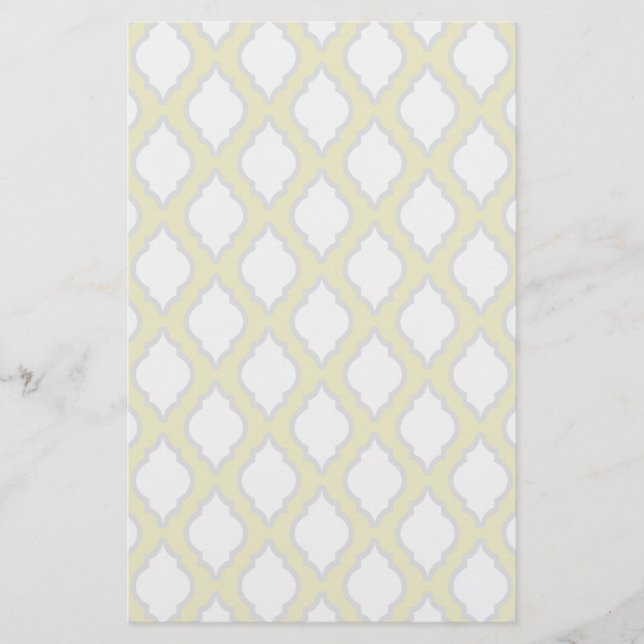 Arabiska Stil Mönster Brevpapper (Framsida)